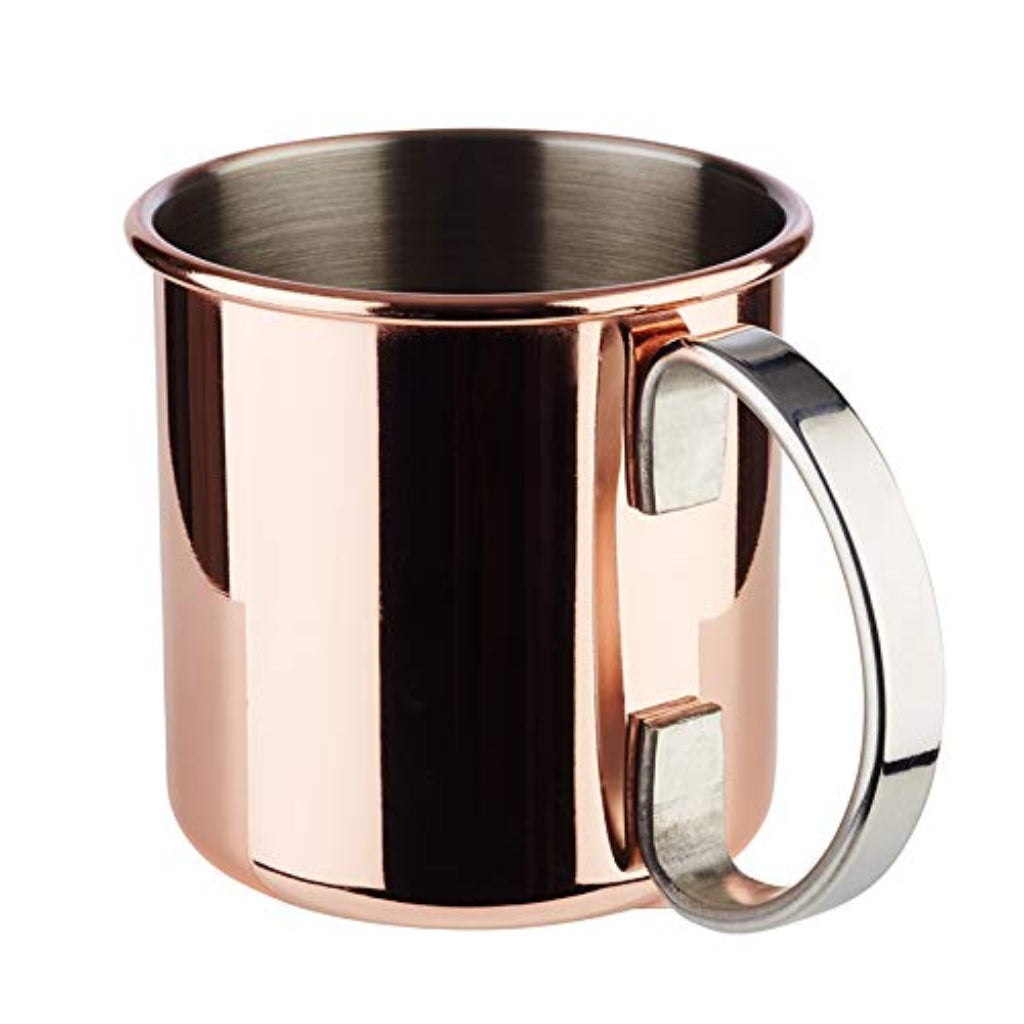 SET DI 4 TAZZE MOSCOW MULE - 450 ml, rame lucido