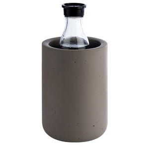RAFFREDDATORE DI BOTTIGLIE - raffreddatore di champagne, "Concrete", grigio cemento