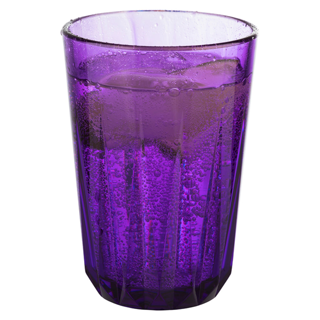 SET DI 6 COPPIE IN PLASTICA TRITAN - bicchieri da bere, viola