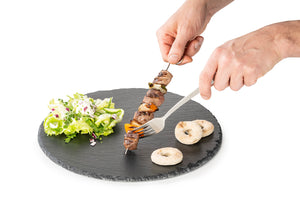 Grillspieße 12er Set - Edelstahl, 21 cm Länge